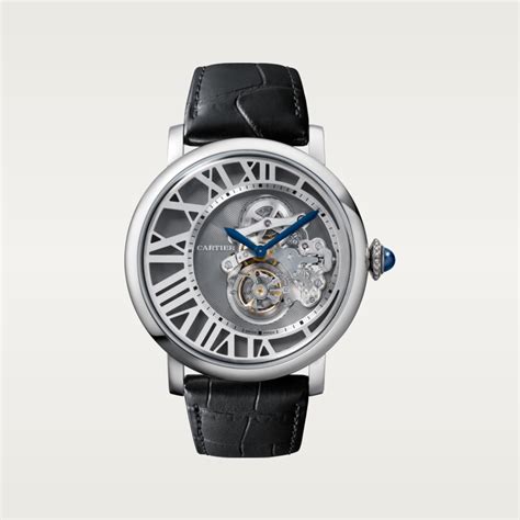 rotonde de cartier flying tourbillon reversed dial watch|SIHH 2015: Cartier Rotonde de Cartier Reversed .